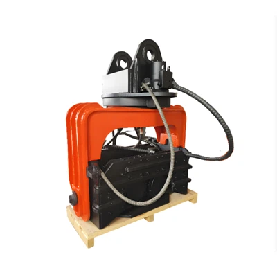 360 Cylchdro Hydrolig Vibro Gyrrwr Pentwr Morthwyl